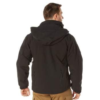 Rothco 3-in-1 Spec Ops Softshell Jacket (Black) - Softshell Jackets